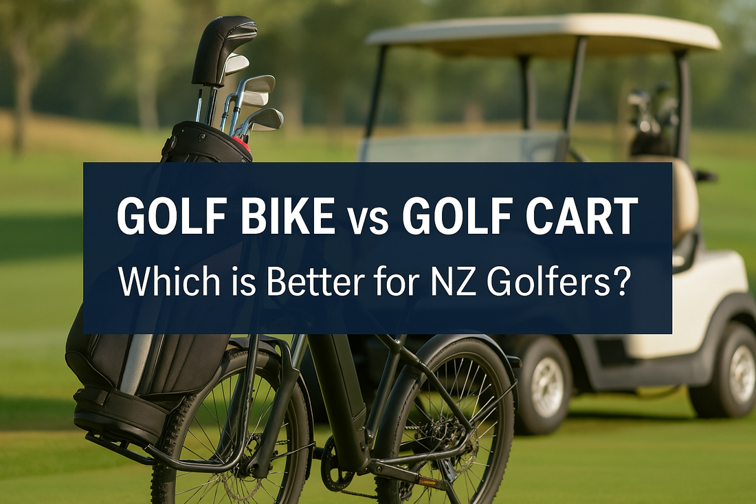 Golf Bike vs Golf Cart — Which is Better for NZ Golfers